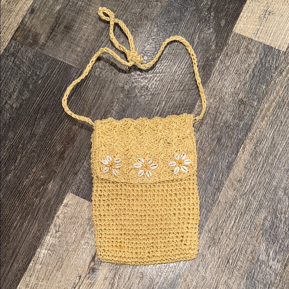 Cappelli Straworld Yellow Crossbody Bag